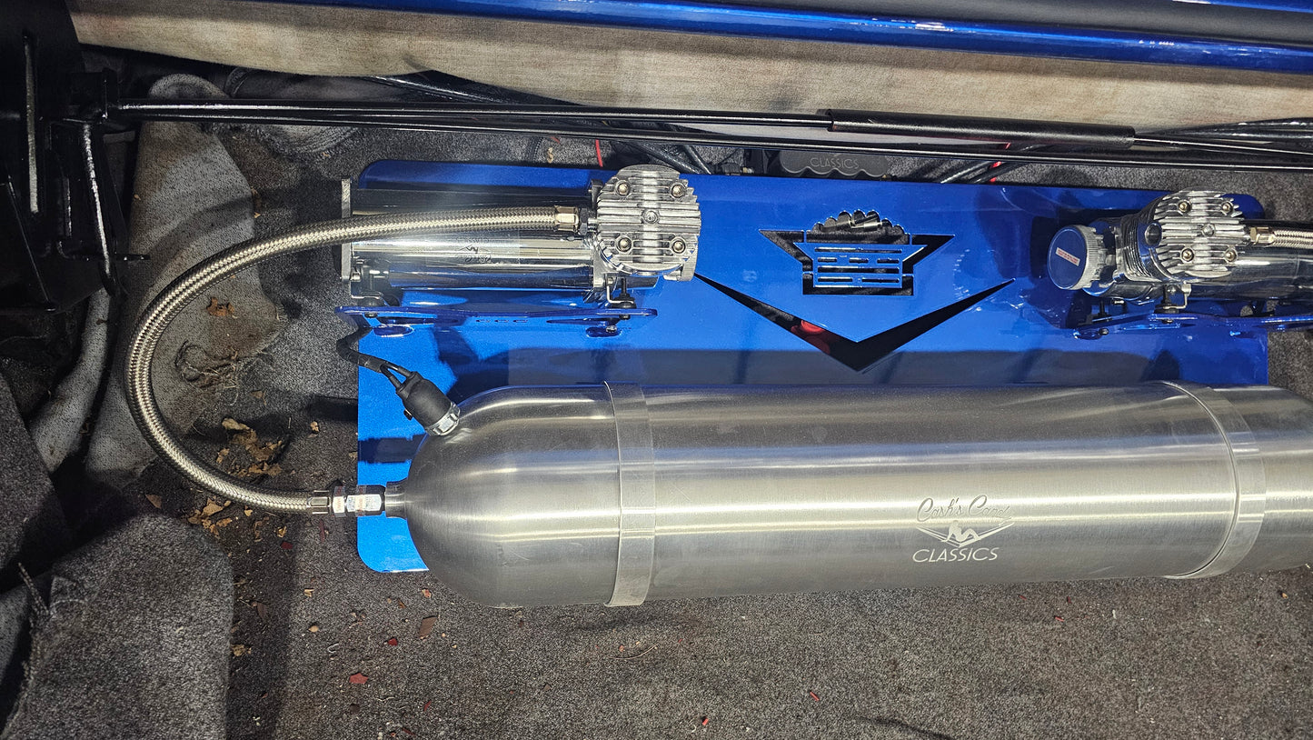 AIR RIDE BOARD WITH CREST AND V