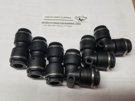 SMC DOT AIR FITTINGS 6 PACK