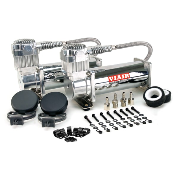 Viair 444 Compressors Chrome Dual Pack
